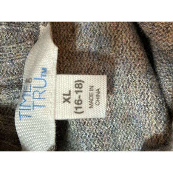 Time & Tru Gray Turtle Neck Knit Top - Women's Plus XL - Picture 7 of 7
